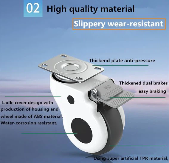 5 medical equipment casters