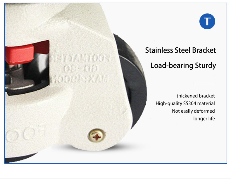 nylon based foot leveling casters
